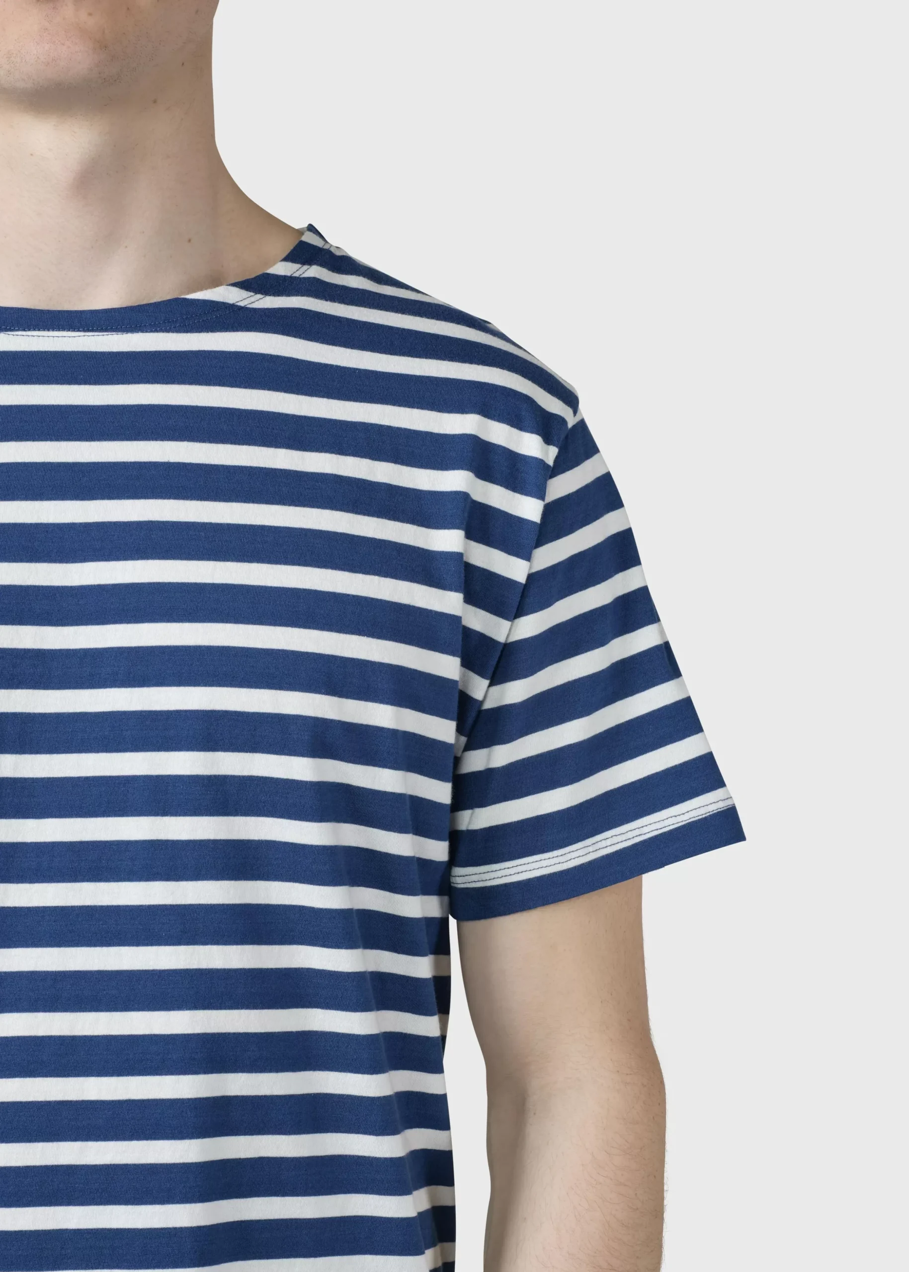 Klitmoller Collective T-shirts-Albert tee - Ocean/cream