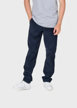 Klitmoller Collective Hosen-Allan cord pants - Navy