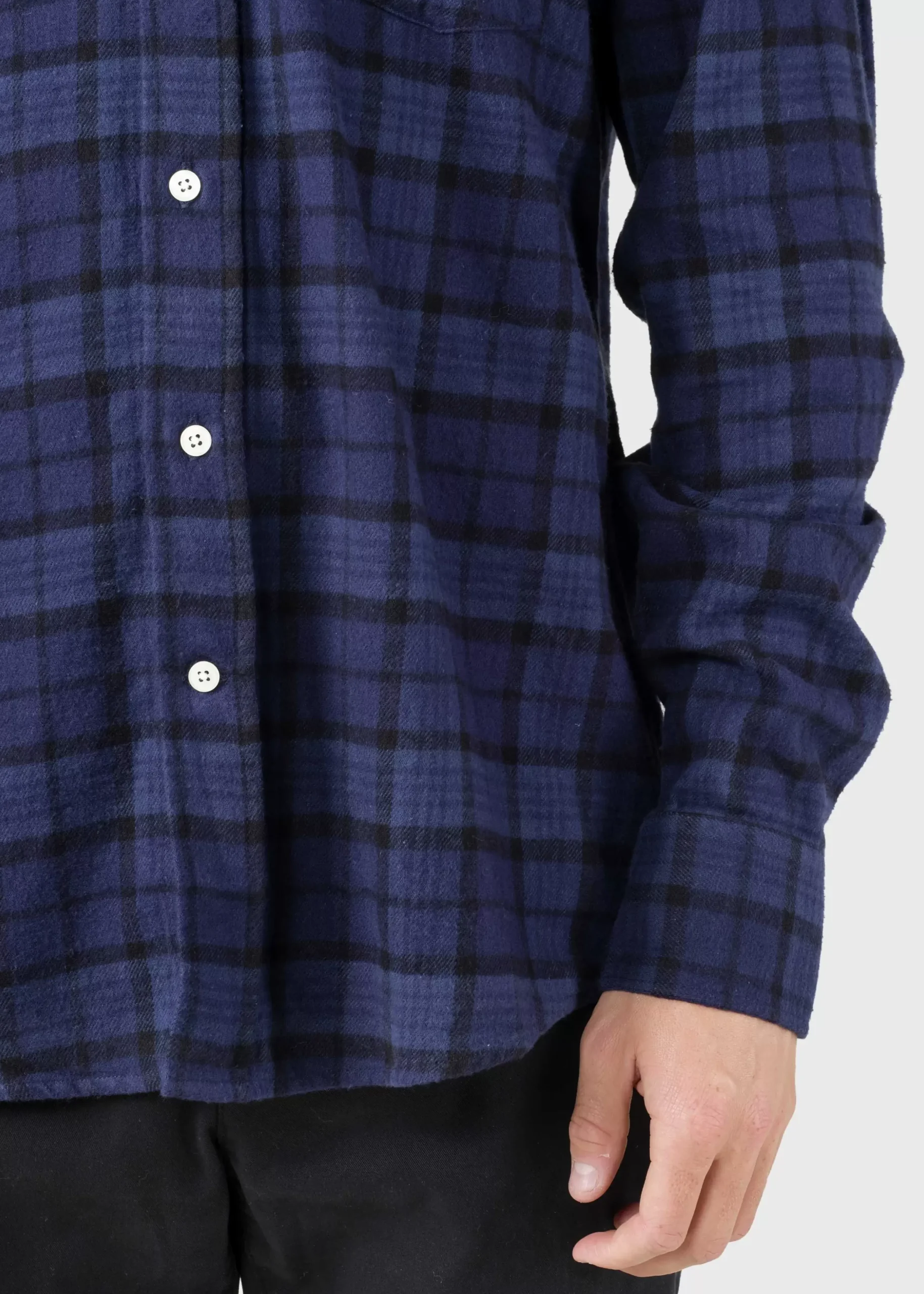 Klitmoller Collective Hemden-Alrik shirt - Blue tones Bluetones