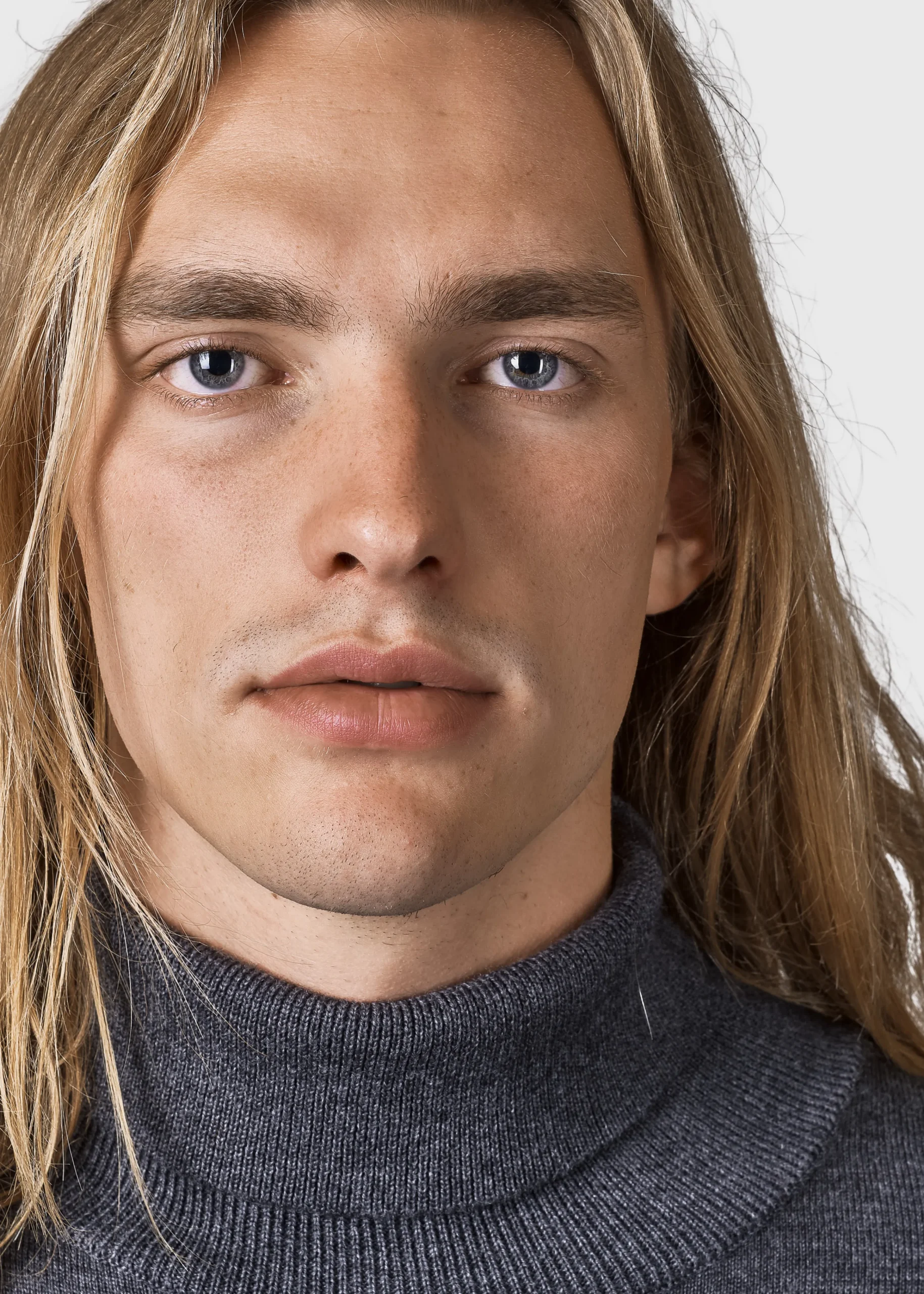 Klitmoller Collective Extra feine Merinowolle-Anders knit - Anthracite Navy