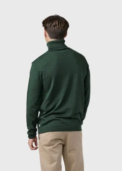 Klitmoller Collective Strick-Anders knit - Moss Green Navy