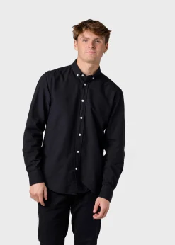 Klitmoller Collective Hemden-Basic shirt - Black Navy