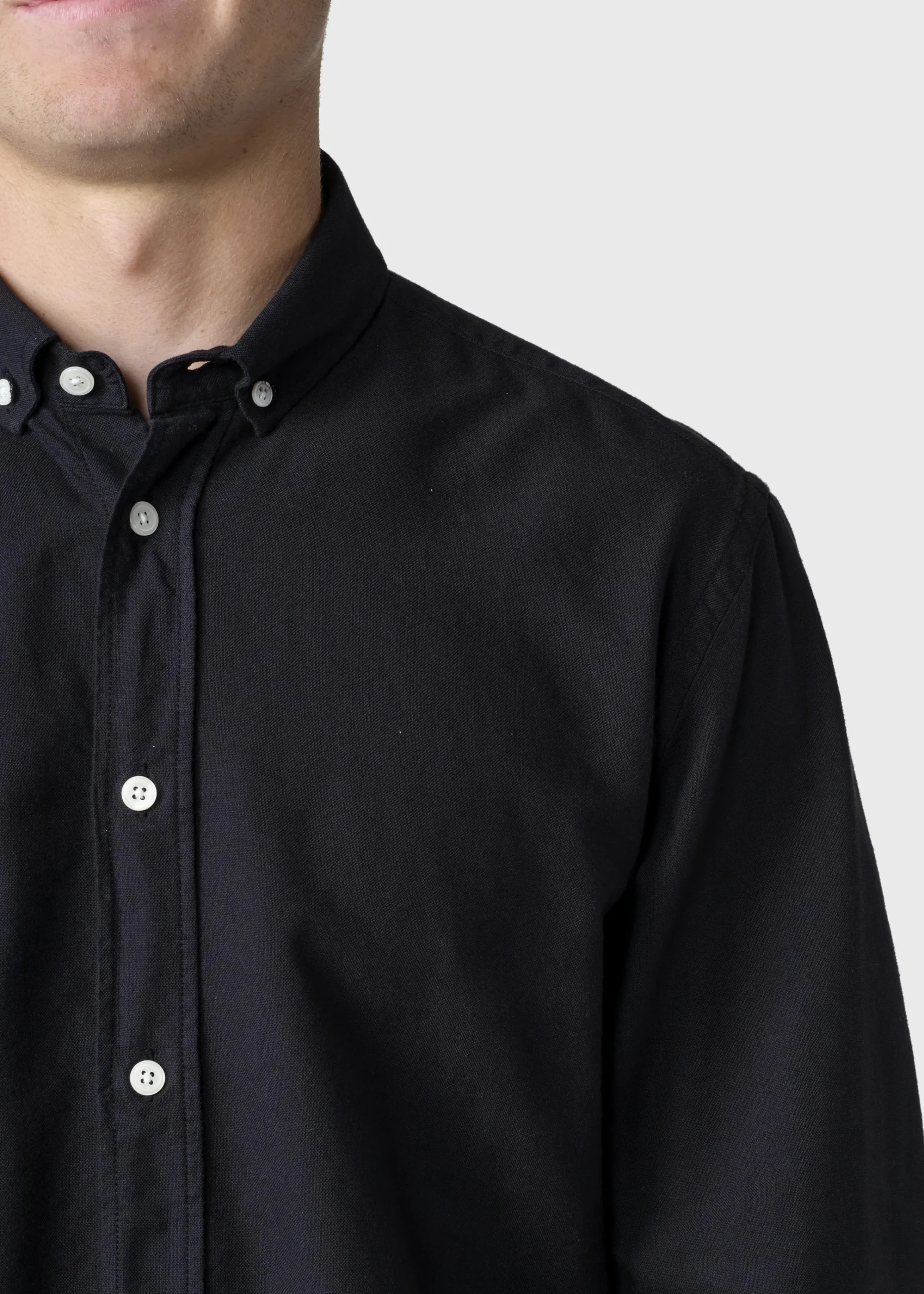 Klitmoller Collective Hemden-Basic shirt - Black Navy