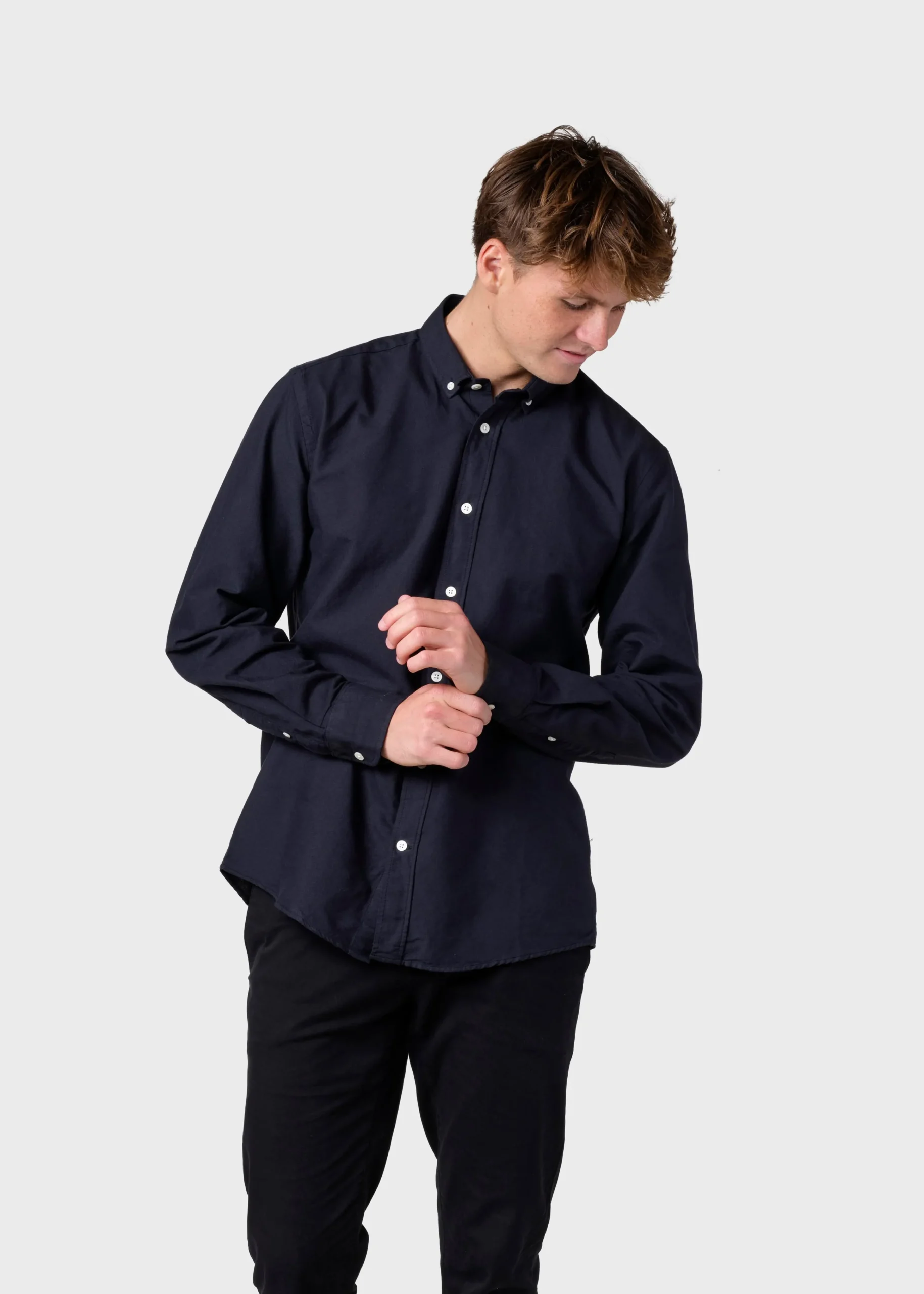 Klitmoller Collective Hemden-Basic shirt - Navy