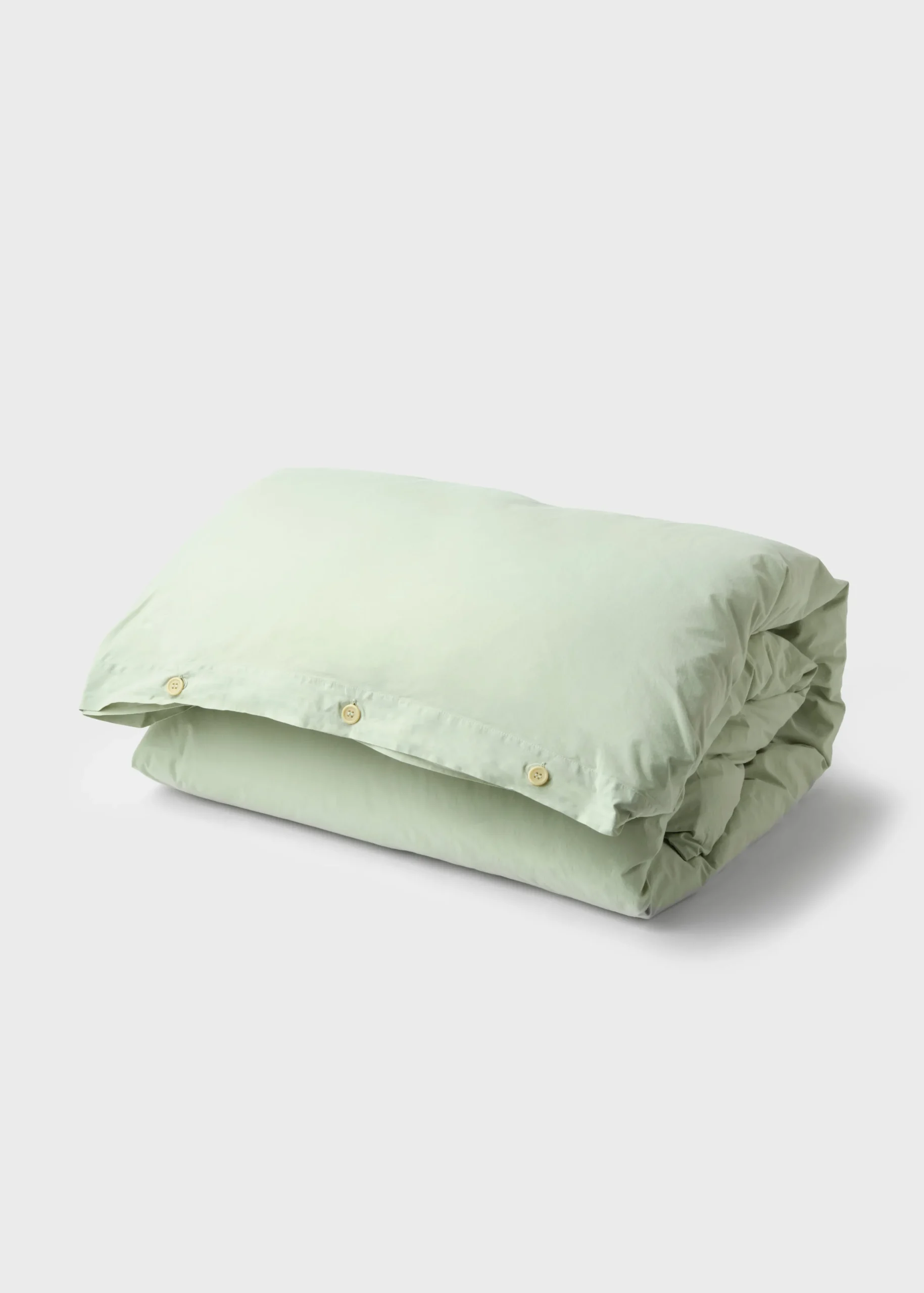 Klitmoller Collective Bettwäsche-Bed set - Plain - 140 x 200 + 80 x 80 - Sage Pastelgrey