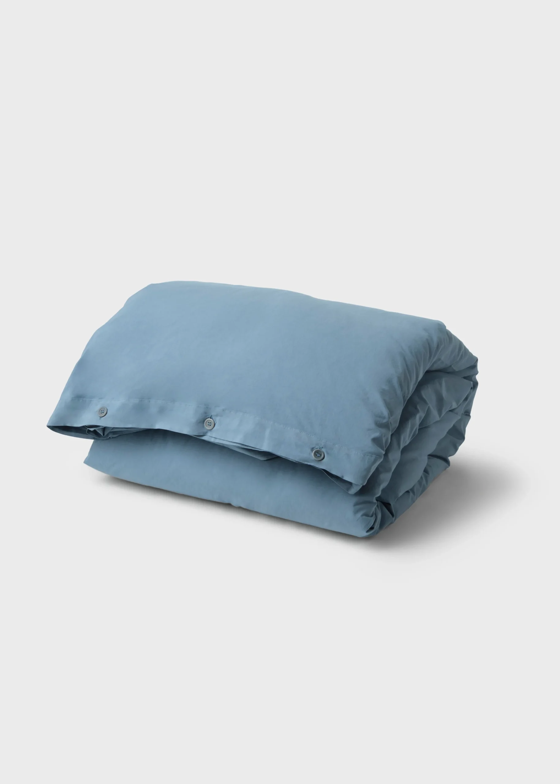 Klitmoller Collective Bettwäsche-Bed set - Plain - 140 x 200 + 60 x 70 - Light blue White