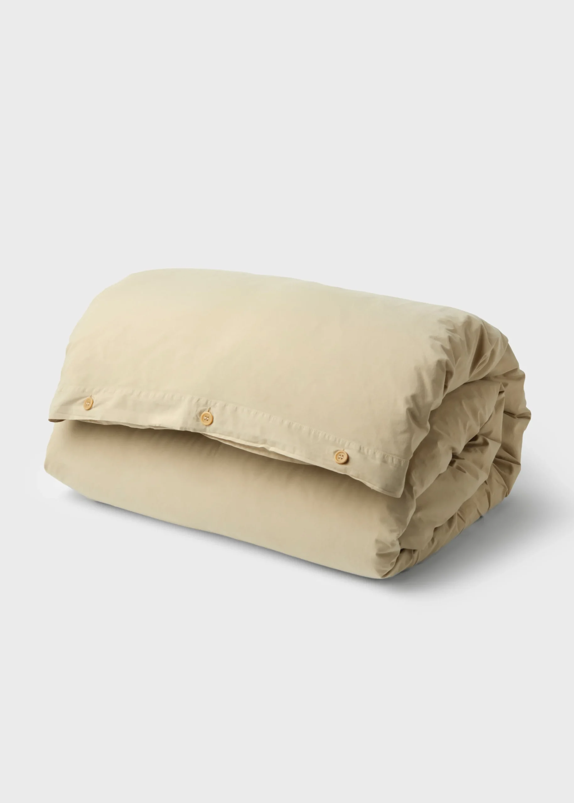 Klitmoller Collective Bettwäsche-Bed set - Plain - 140 x 200 + 60 x 70 - Sand White