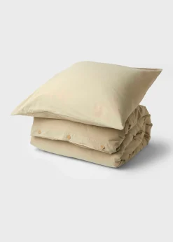Klitmoller Collective Bettwäsche-Bed set - Plain - 140 x 220 + 80 x 80 - Sand Pastelgrey