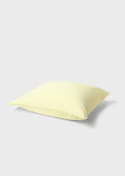 Klitmoller Collective Bettwäsche-Bed set - Plain - 140 x 220 + 80 x 80 - Lemon sorbet Pastelgrey