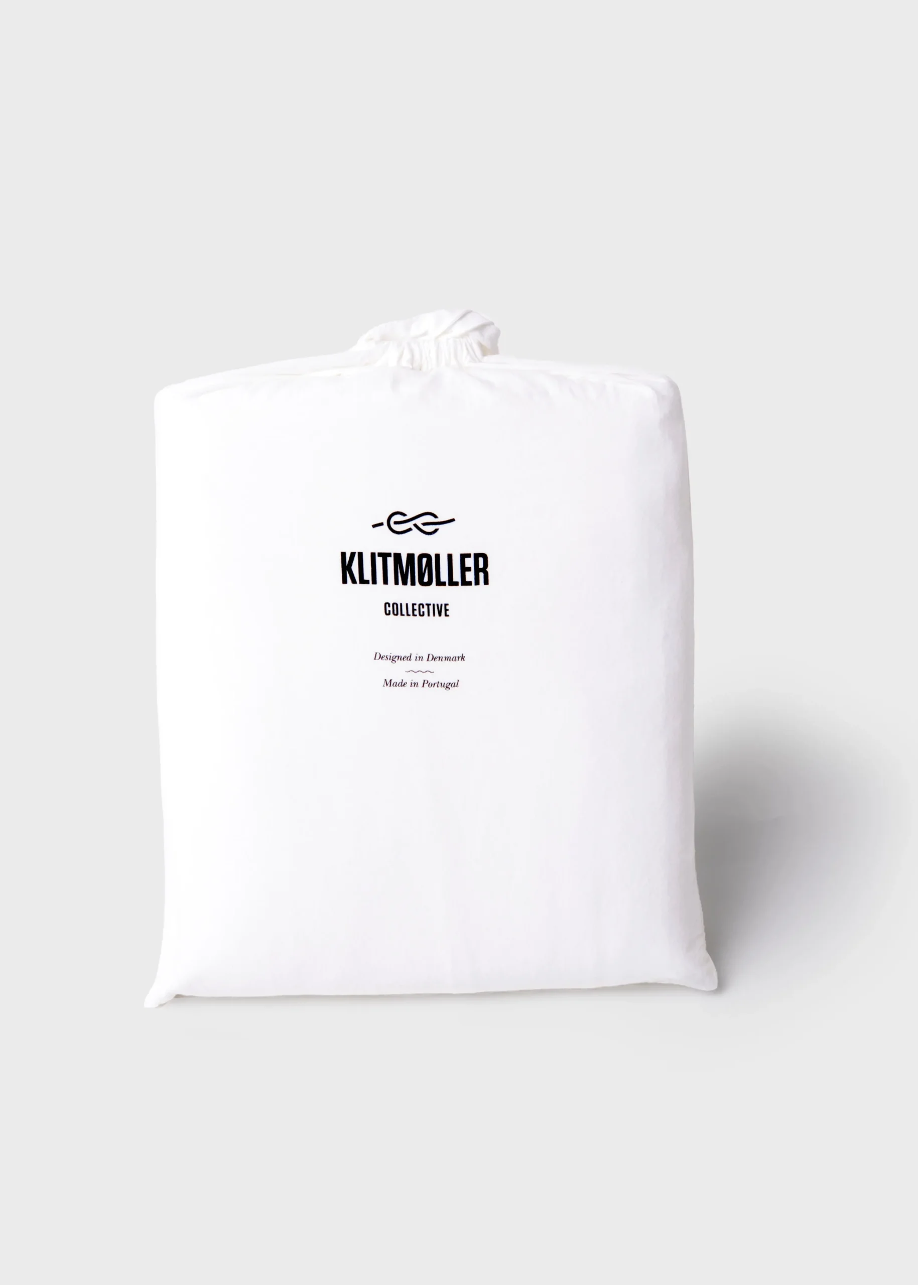 Klitmoller Collective Bettwäsche-Bed set - Plain - 140 x 220 + 60 x 70 - Sand White
