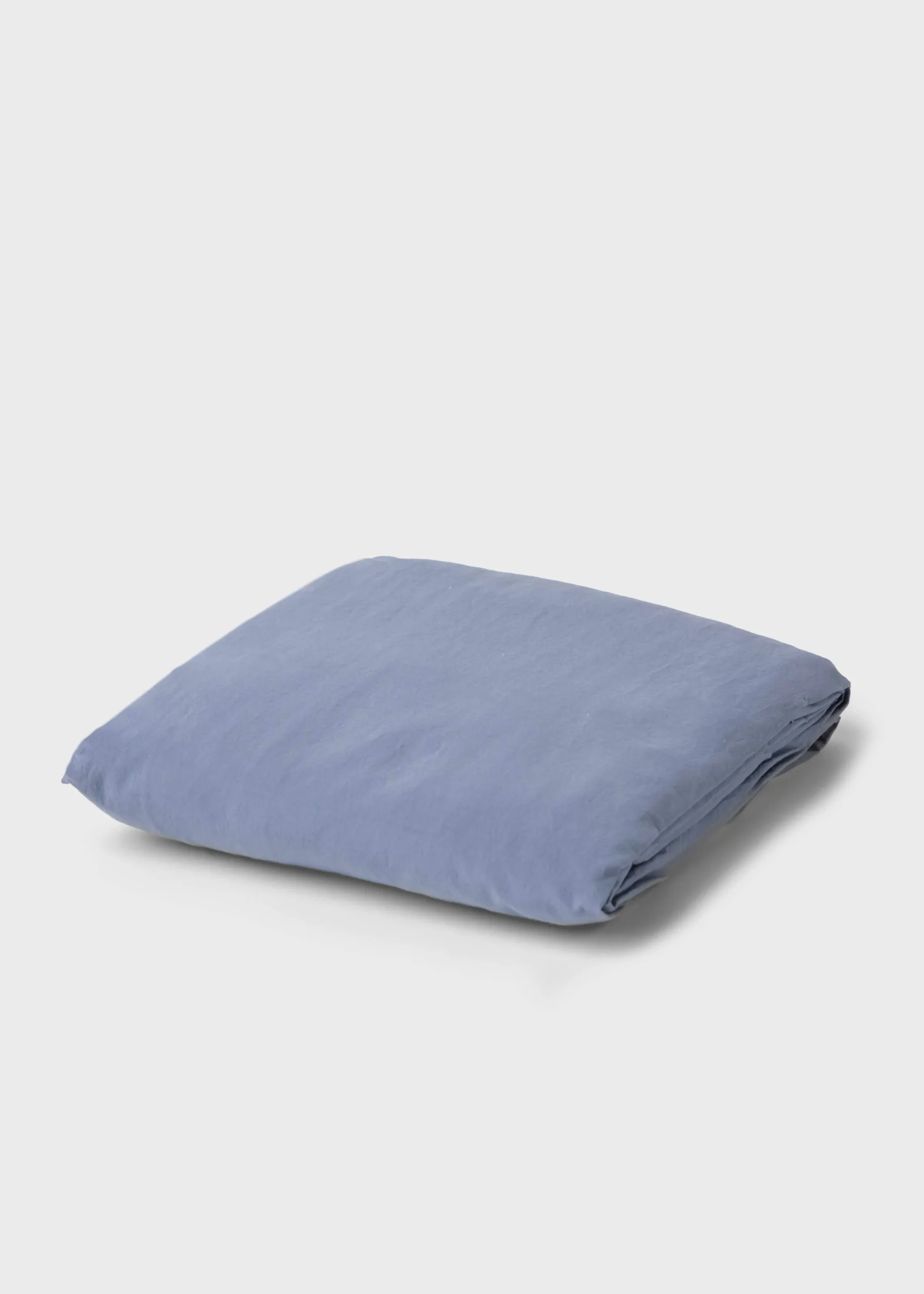 Klitmoller Collective Bettwäsche-Bed sheet 90 x 200 x 30 - Light blue White