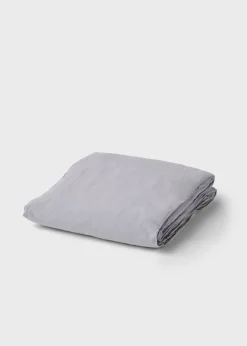 Klitmoller Collective Bettwäsche-Bed sheet 90 x 200 x 30 - Pastel grey White