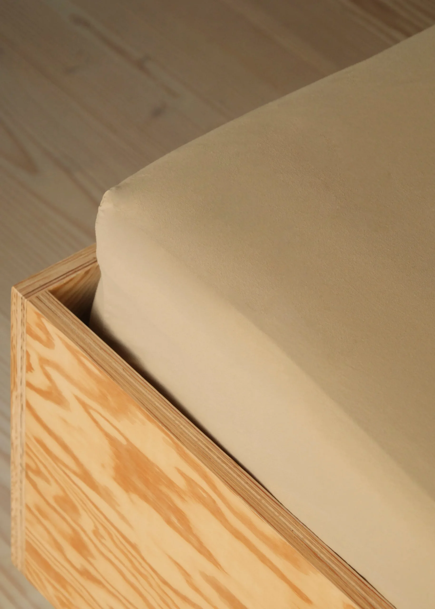 Klitmoller Collective Bettwäsche-Bed sheet 90 x 200 x 30 - Sand White