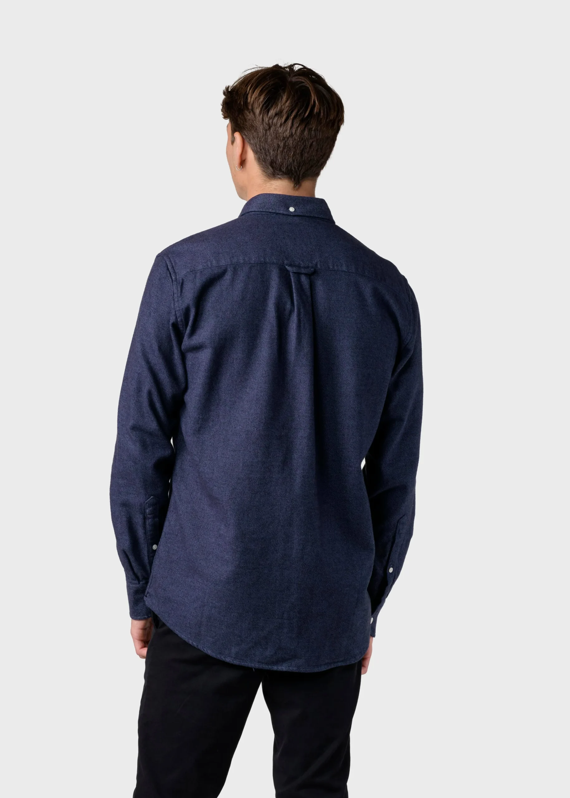 Klitmoller Collective Hemden-Benjamin lumber shirt - Navy MossGreen