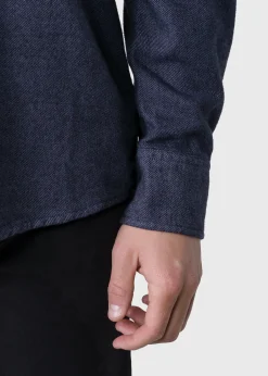 Klitmoller Collective Hemden-Benjamin lumber shirt - Navy MossGreen