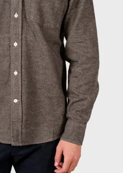 Klitmoller Collective Hemden-Benjamin lumber shirt - Sand MossGreen