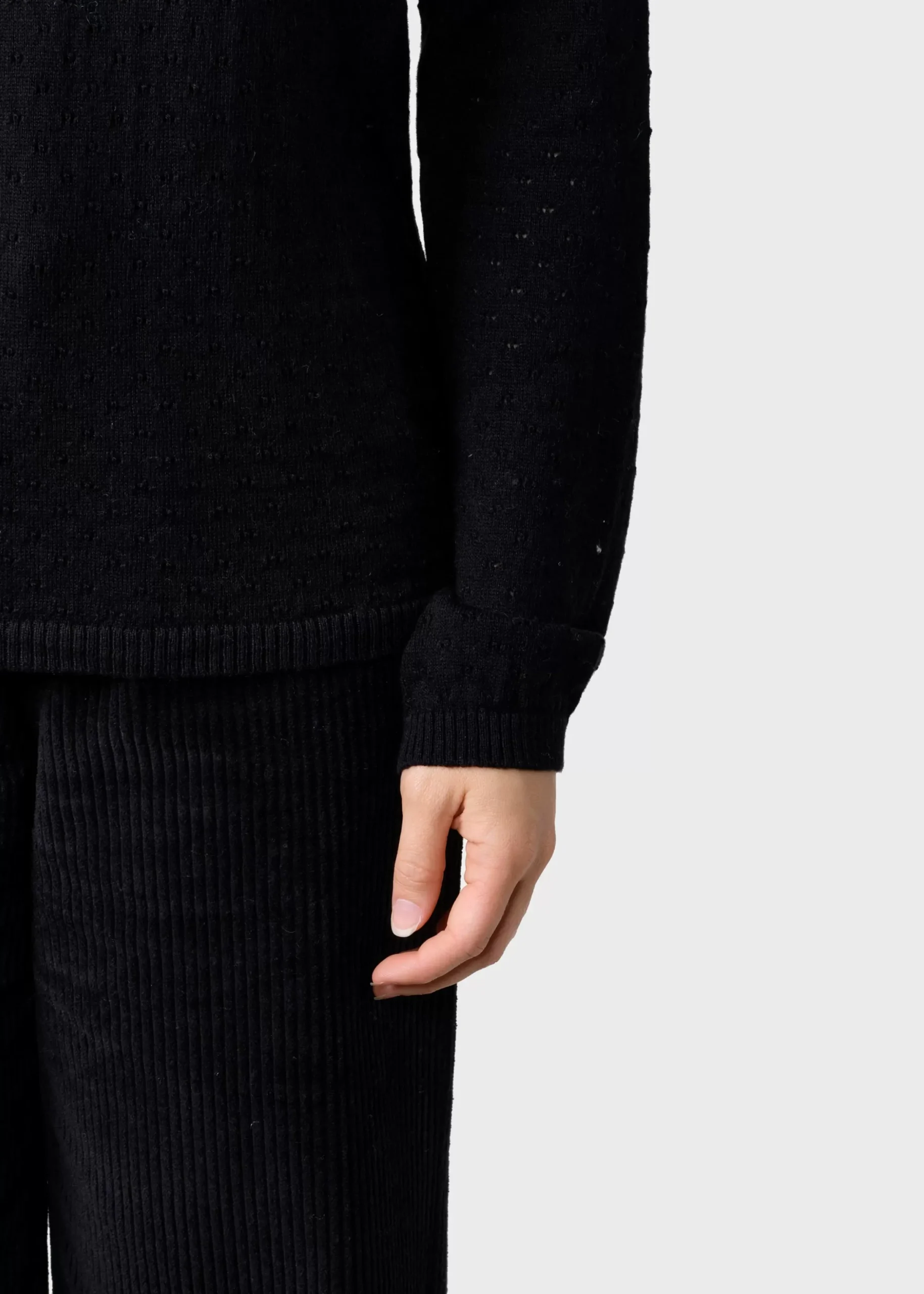 Klitmoller Collective Baumwolle/Kashmir-Birla knit - Black