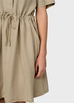 Klitmoller Collective Kleider-Bjørk dress - Sand Skyblue