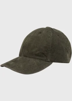 Klitmoller Collective Accessories-Cap one corduroy - Olive Black