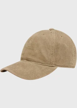 Klitmoller Collective Accessories-Cap one corduroy - Sand Black