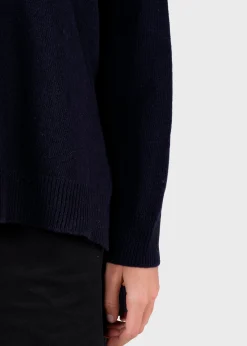 Klitmoller Collective Strick-Cirkeline knit - Navy Black