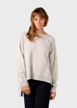 Klitmoller Collective Strick-Cirkeline knit - Pastel grey Black