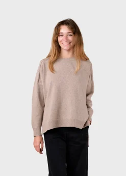 Klitmoller Collective Strick-Cirkeline knit - Sand Black
