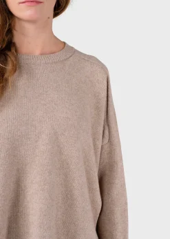 Klitmoller Collective Strick-Cirkeline knit - Sand Black