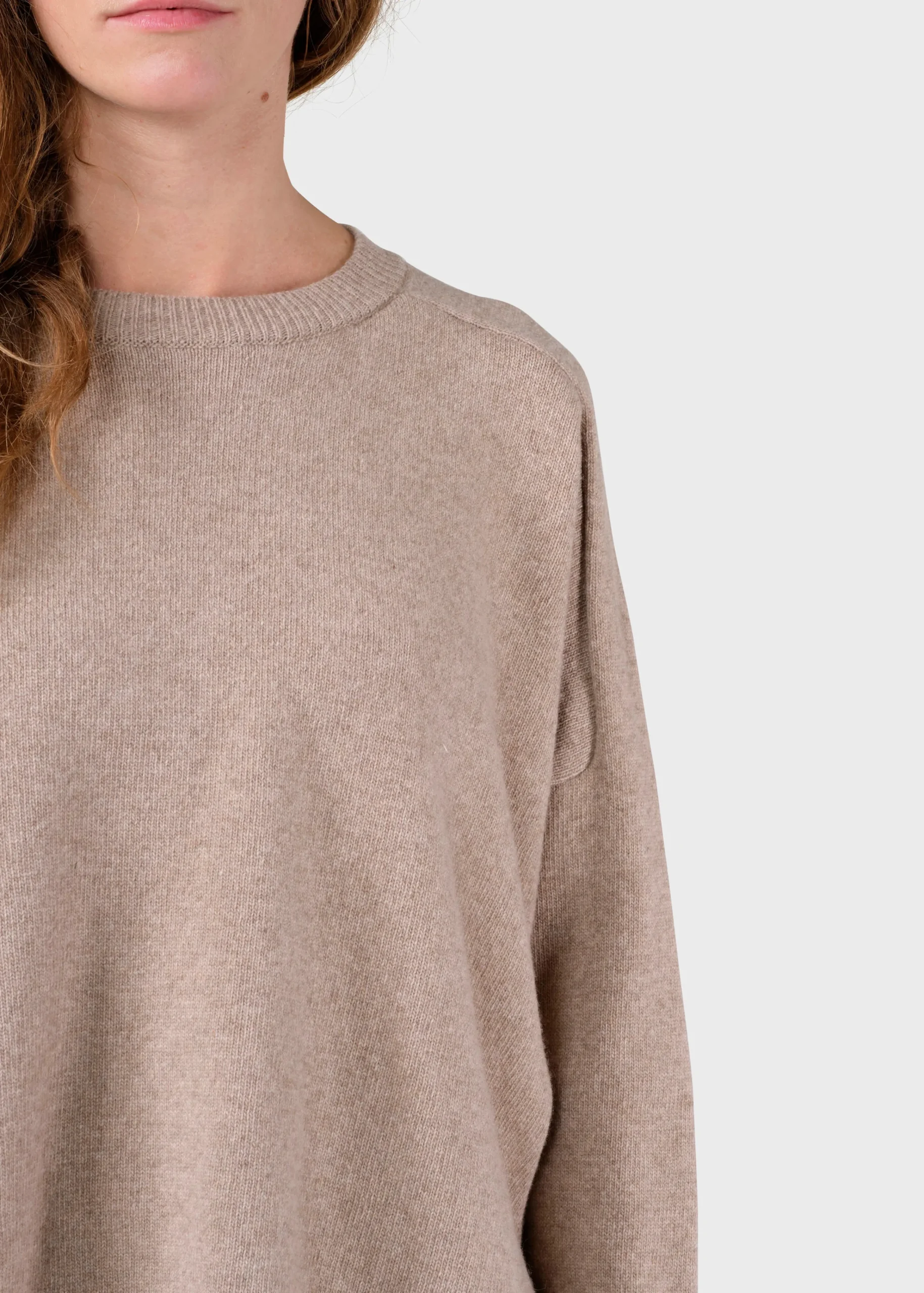 Klitmoller Collective Strick-Cirkeline knit - Sand Black