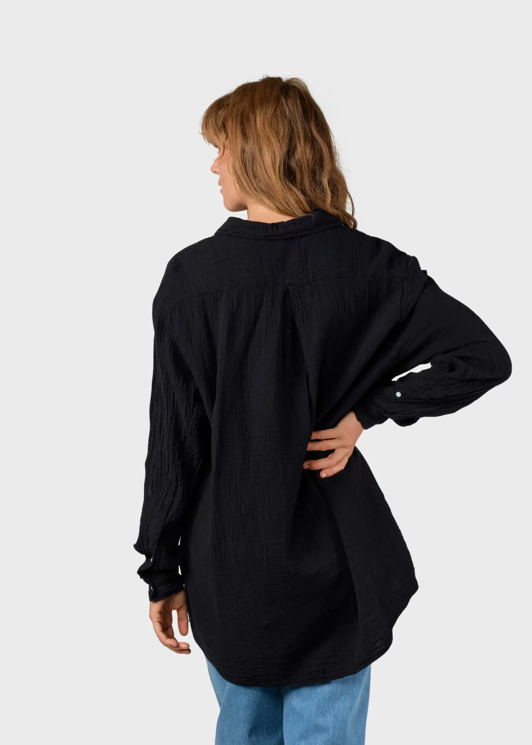 Klitmoller Collective Hemden-Dahlia shirt - Black Navy