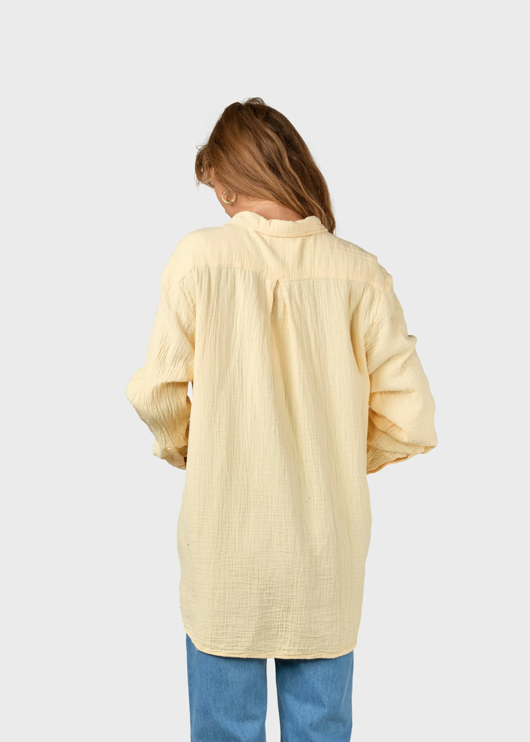 Klitmoller Collective Hemden-Dahlia shirt - Lemon sorbet Navy