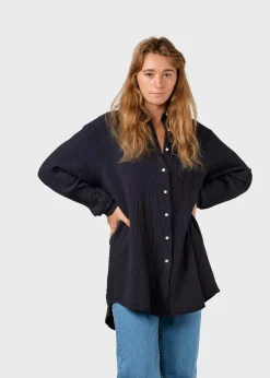 Klitmoller Collective Hemden-Dahlia shirt - Navy