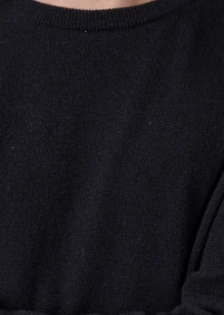 Klitmoller Collective Strick-Daniel knit - Black MossGreen