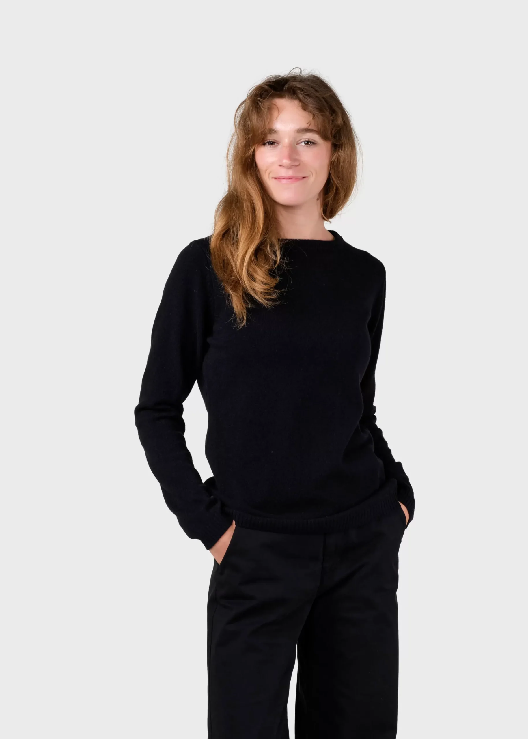 Klitmoller Collective Strick-Daniella knit - Black Navy
