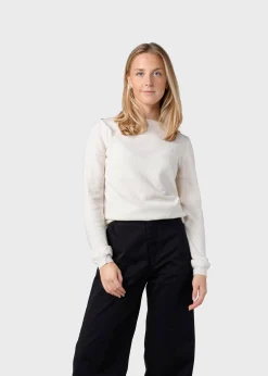 Klitmoller Collective Strick-Daniella knit - Cream Navy