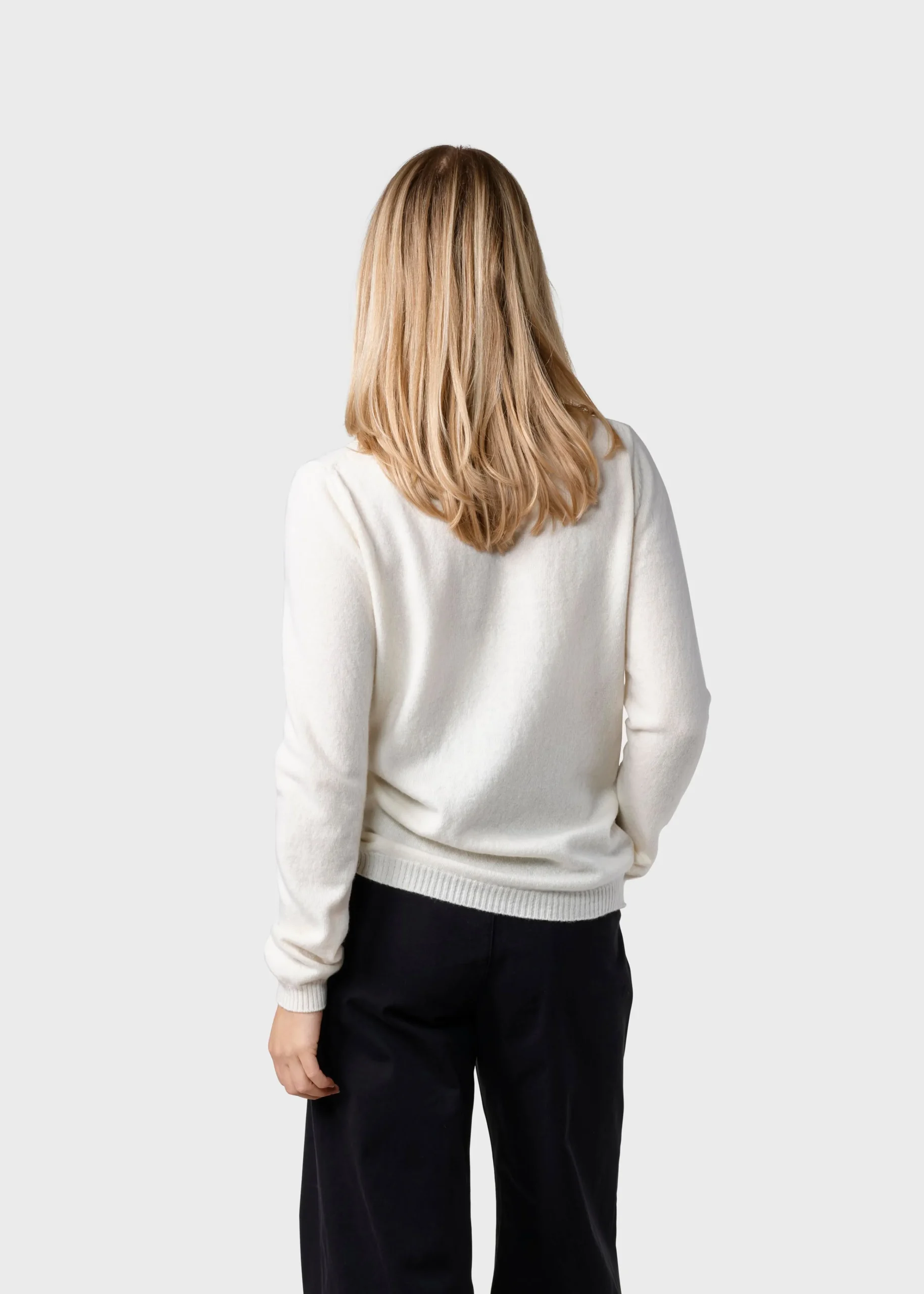 Klitmoller Collective Strick-Daniella knit - Cream Navy