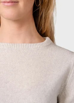 Klitmoller Collective Strick-Daniella knit - Pastel grey Navy