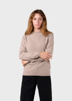 Klitmoller Collective Strick-Daniella knit - Sand Navy