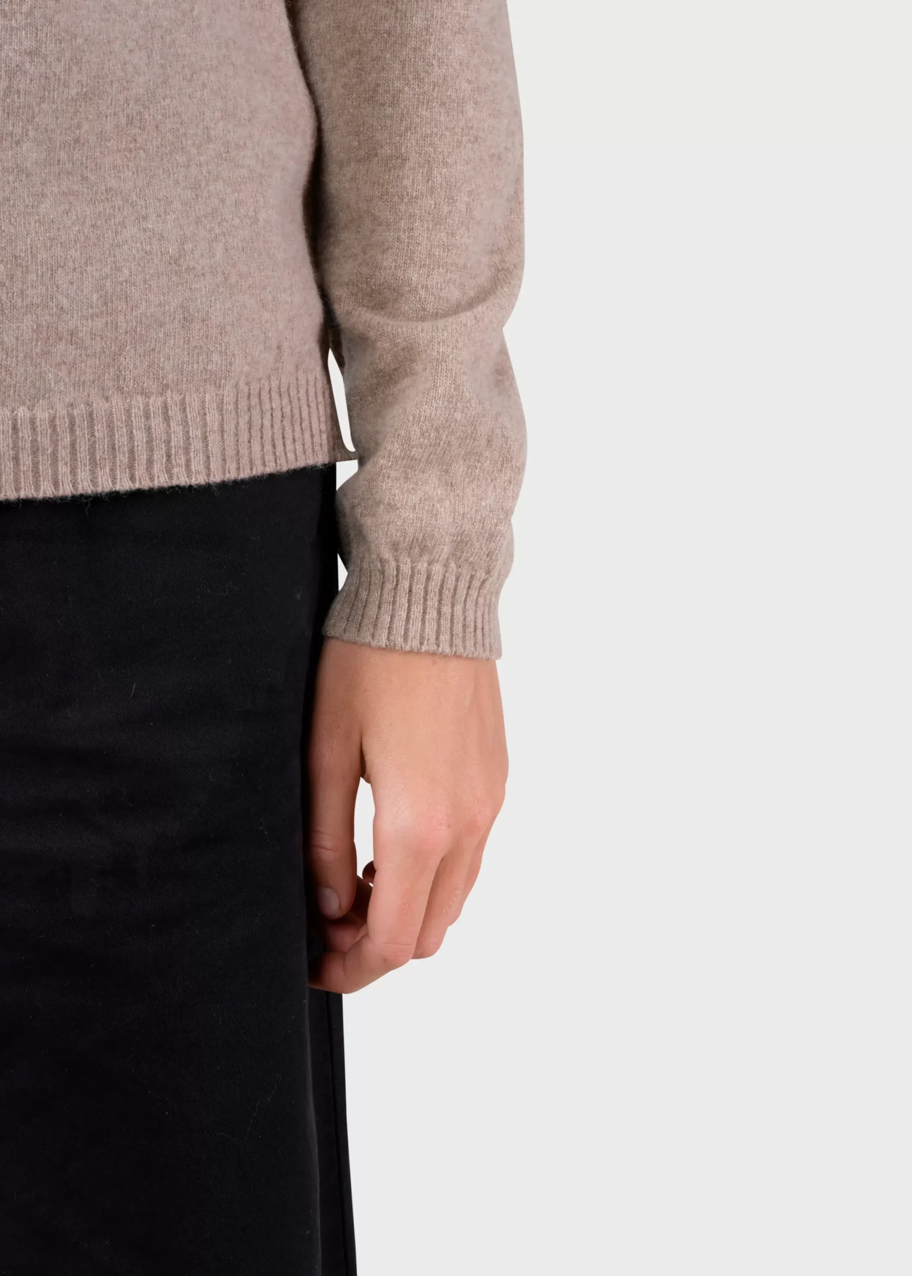 Klitmoller Collective Strick-Daniella knit - Sand Navy