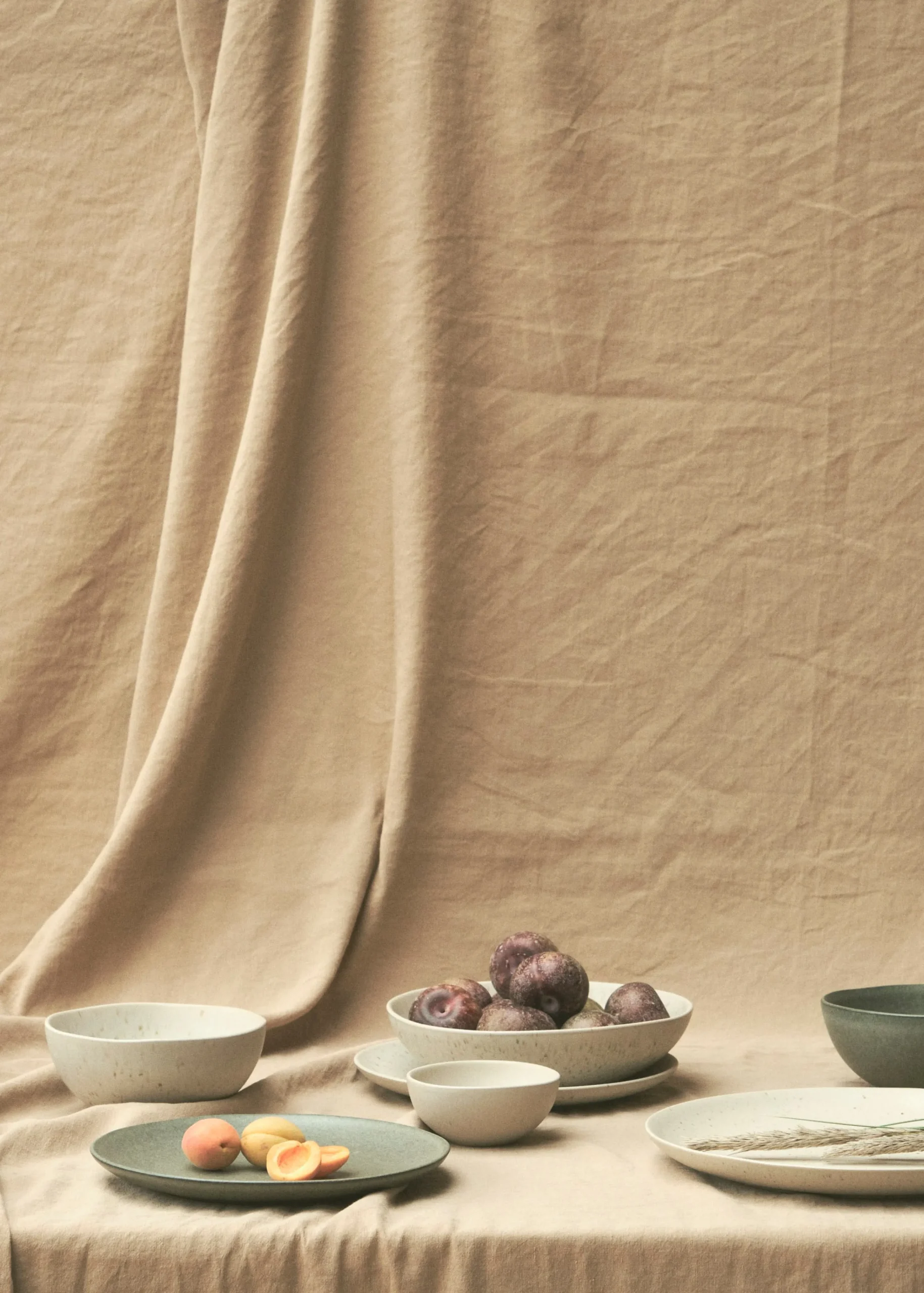 Klitmoller Collective Keramik-Dinner plate - 27 cm - Indigo Concrete