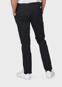 Klitmoller Collective Hosen-Elliot twill chino - Black Navy