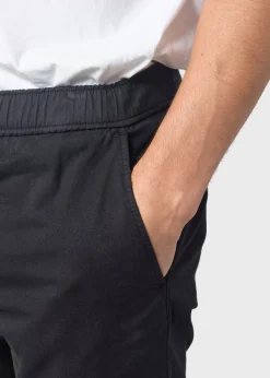 Klitmoller Collective Hosen-Elliot twill chino - Black Navy