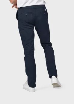 Klitmoller Collective Hosen-Elliot twill chino - Navy Sand