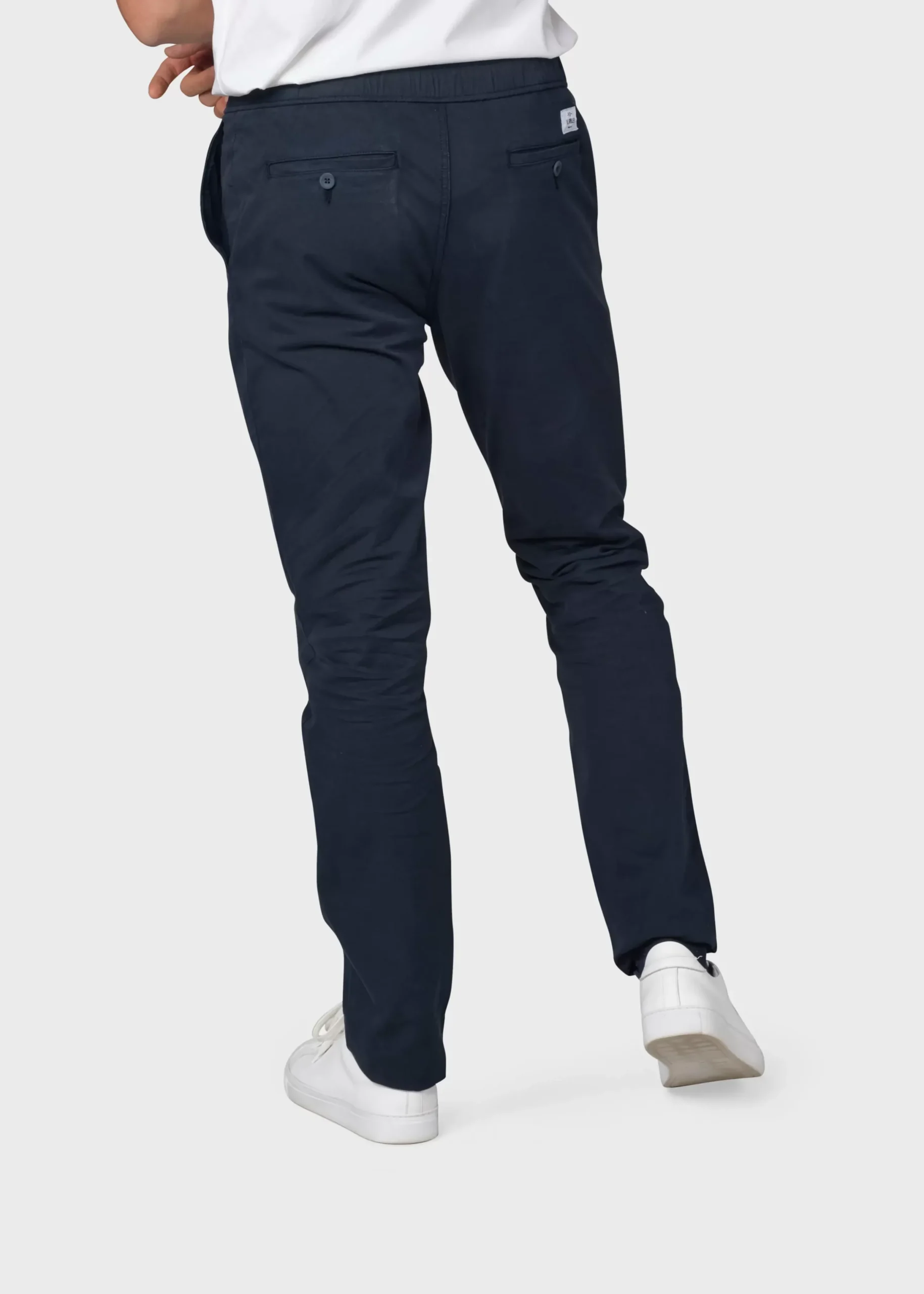 Klitmoller Collective Hosen-Elliot twill chino - Navy Sand