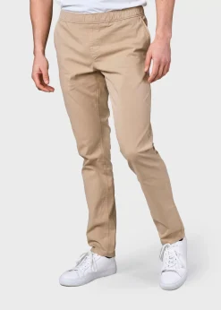 Klitmoller Collective Hosen-Elliot twill chino - Sand Black