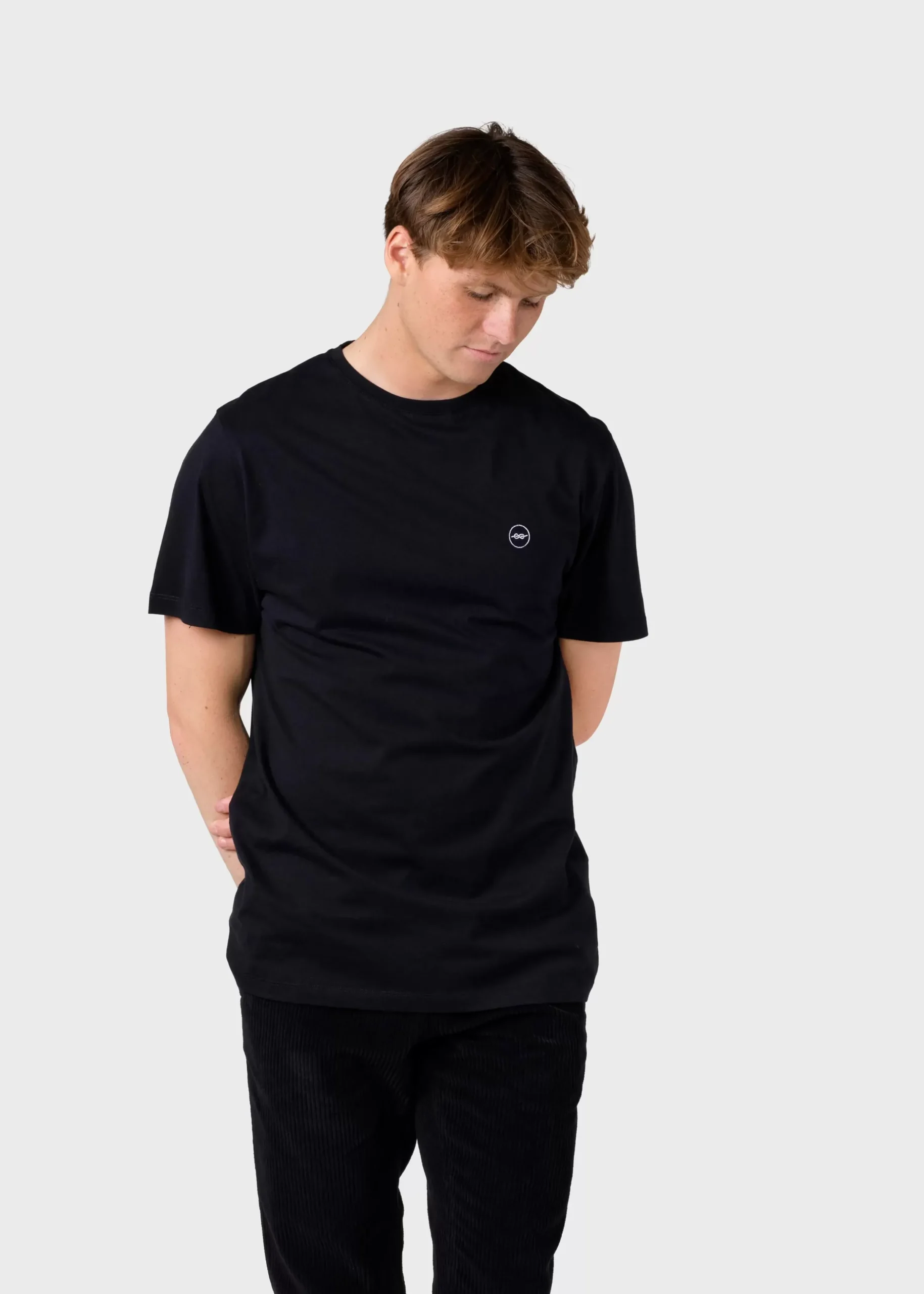 Klitmoller Collective T-shirts-Elton tee - Black Navy