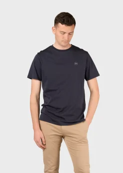 Klitmoller Collective T-shirts-Elton tee - Navy