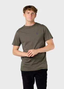 Klitmoller Collective T-shirts-Elton tee - Olive Navy