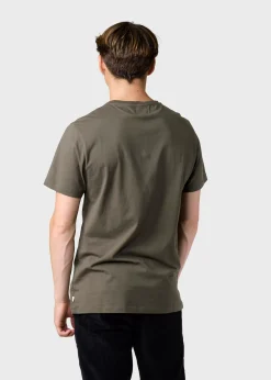 Klitmoller Collective T-shirts-Elton tee - Olive Navy