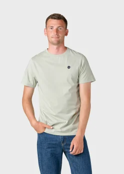 Klitmoller Collective T-shirts-Elton tee - Sage Navy